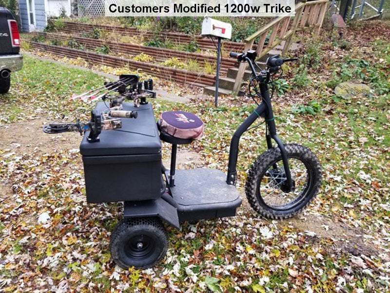 Mototec Electric Trike 48v 1200w MT-TRK-1200