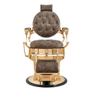 Dream In Reality Princeton Barber Chair - Gold DIR 2726