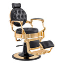 Dream In Reality Princeton Barber Chair - Gold DIR 2726