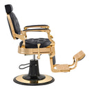 Dream In Reality Princeton Barber Chair - Gold DIR 2726