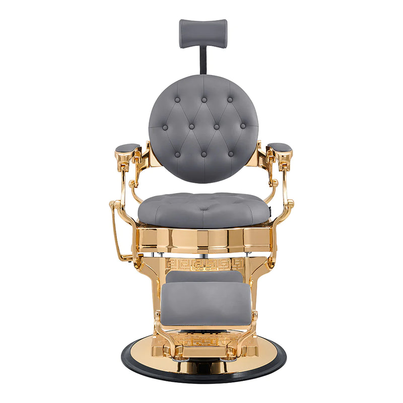 Dream In Reality Princeton Barber Chair - Gold DIR 2726