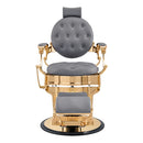 Dream In Reality Princeton Barber Chair - Gold DIR 2726