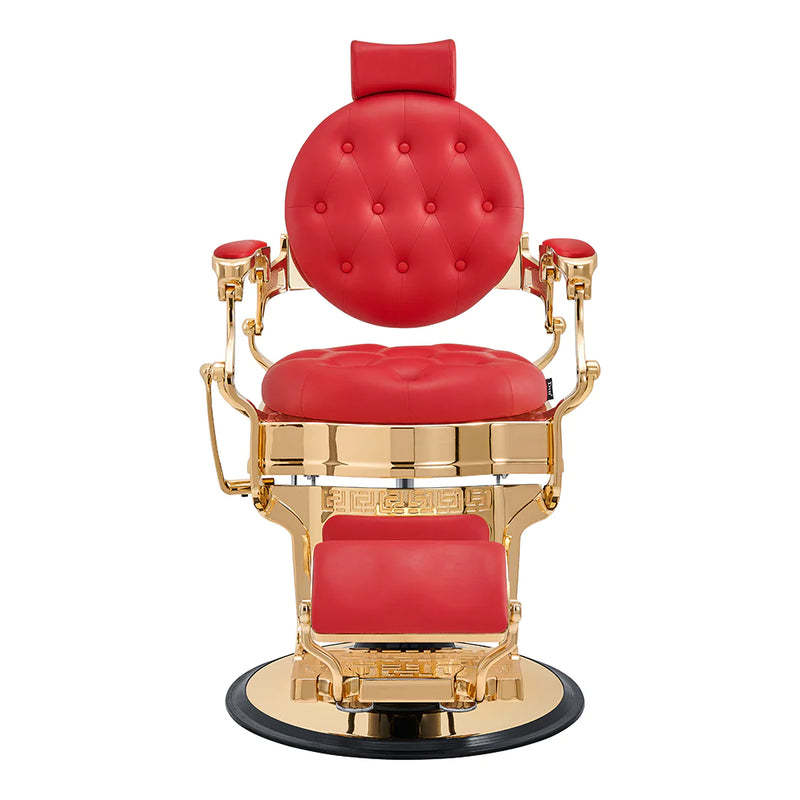 Dream In Reality Princeton Barber Chair - Gold DIR 2726