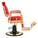 Dream In Reality Princeton Barber Chair - Gold DIR 2726