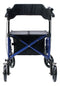 Graham Field HybridLX Rollator Transport Chair LX1000B