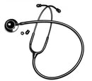 Graham Field Panascope Deluxe Dual Head Stethoscope- Midnight Black 500BK