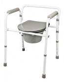 Graham Field 3-in-1 Steel Folding Commode 7108A