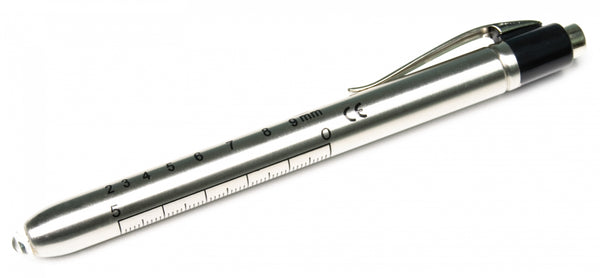 Graham Field Penlight, Stainless Steel, Pupil Gauge Imprint 1293