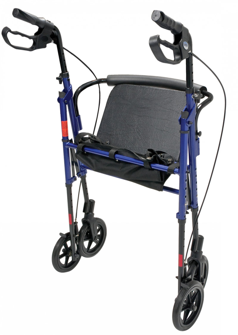 Graham Field Set n’ Go® Wide Height Adjustable Rollator RJ4718B