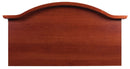 Graham Field Center Crown with Wood Cap Headboard H12R36B