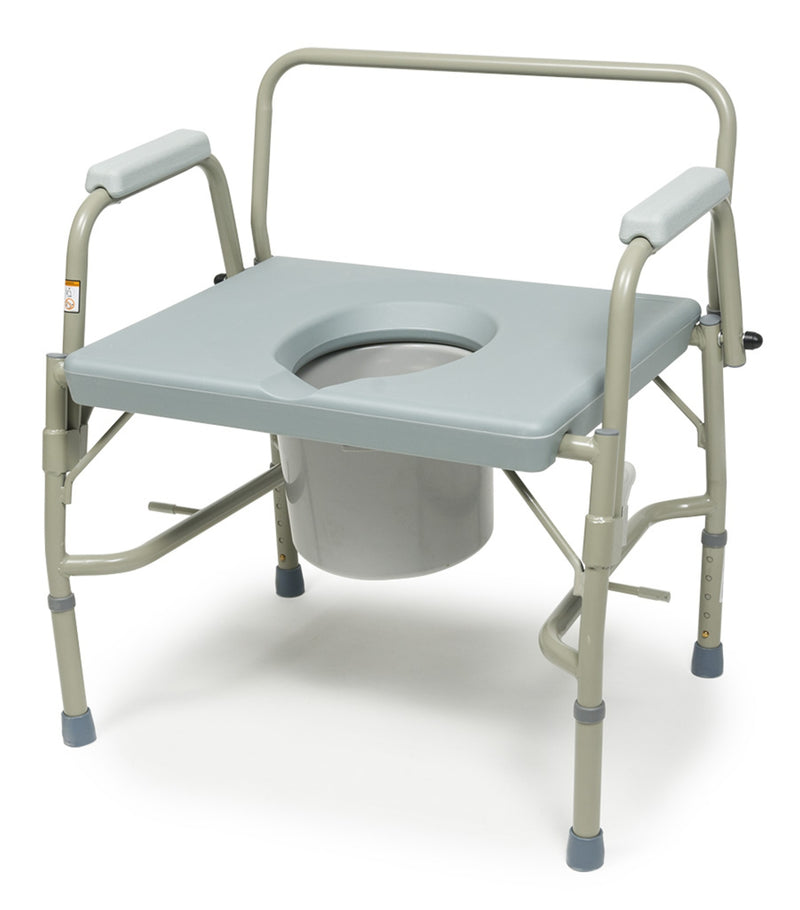 Graham Field Imperial Collection 3-in-1 Steel Drop Arm Commode 6438A