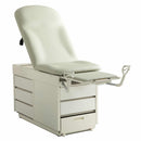 Graham Field Exam Table: Three Pass-Through Drawers, Two Storage Drawers, Stirrups 4200-AL