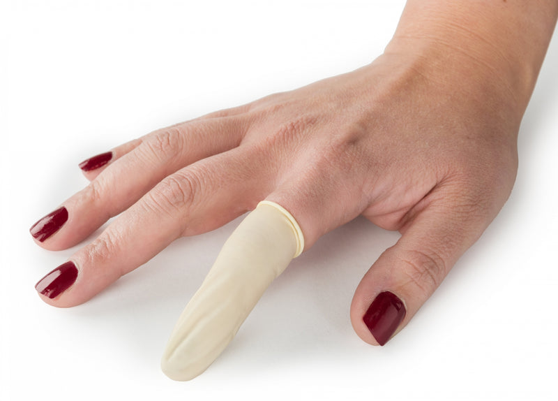 Graham Field Latex Finger Cot - Nonmedical - pack of 144 - 3908 S