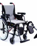 Karman Healthcare S-Ergo 305 Ultra Lightweight Ergonomic Wheelchair with Adjustable Seat Height S-ERGO305Q16SS