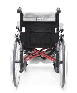 Karman Healthcare S-Ergo 305 Ultra Lightweight Ergonomic Wheelchair with Adjustable Seat Height S-ERGO305Q16SS