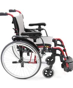 Karman Healthcare S-Ergo 305 Ultra Lightweight Ergonomic Wheelchair with Adjustable Seat Height S-ERGO305Q16SS