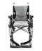 Karman Healthcare S-Ergo 305 Ultra Lightweight Ergonomic Wheelchair with Adjustable Seat Height S-ERGO305Q16SS