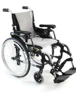 Karman Healthcare S-Ergo 305 Ultra Lightweight Ergonomic Wheelchair with Adjustable Seat Height S-ERGO305Q16SS