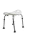 Karman Healthcare Karman White Shower Chair with Non Slip Legs SC-505