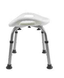 Karman Healthcare Karman White Shower Chair with Non Slip Legs SC-505