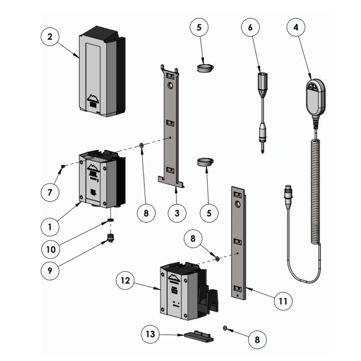 Aqua Creek Pool Lifts Electronic Upgrade Kits F-409CBK