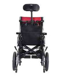 Karman Healthcare VIP2 Tilt in Space Reclining Transport Wheelchair in Diamond Black VIP2TR-16