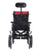 Karman Healthcare VIP2 Tilt in Space Reclining Transport Wheelchair in Diamond Black VIP2TR-16