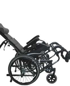 Karman Healthcare VIP 515 Tilt in Space Lightweight Reclining Wheelchair with 20" inch Rear Wheels in Diamond black VIP515-16