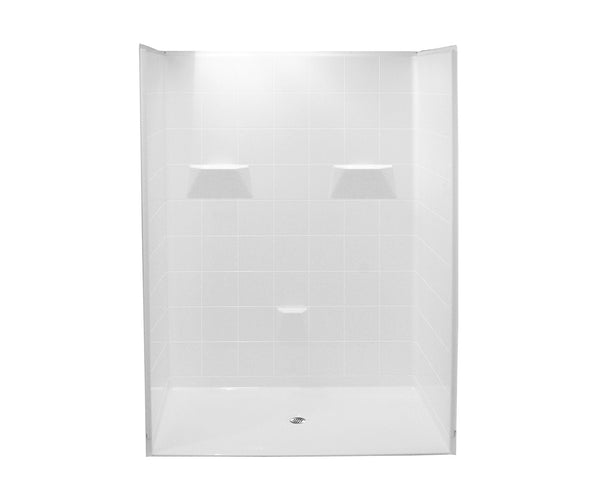 Mobility Bathworks 6036 Subway Shower System 5 Piece Barrier Free Standard Series 6036SSS1