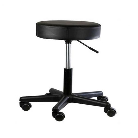 Graham Field  SURGEON'S STOOL -  BLACK HAUSTED  7404-BL