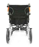 Karman Healthcare S-Ergo Flight Transport with swing away footrest and companion brakes S-2512F16S-TP