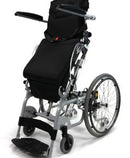 Karman Healthcare XO-101 Manual Push-Power Assist Stand Wheelchair Arctic Silver XO-101