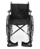 Karman Healthcare LT-800T Lightweight Steel Wheelchair with Fixed Armrest LT-800T