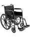 Karman Healthcare LT-800T Lightweight Steel Wheelchair with Fixed Armrest LT-800T