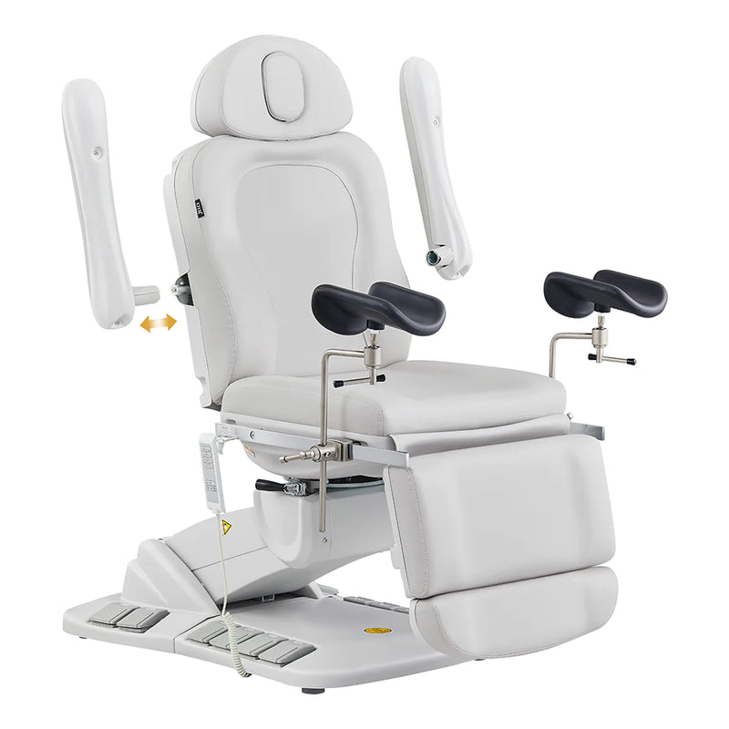 Dream In Reality Fiona Exam Table With Stirrups DIR 8246EBYH-stirrups