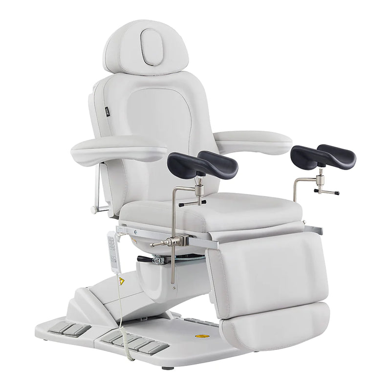 Dream In Reality Fiona Exam Table With Stirrups DIR 8246EBYH-stirrups