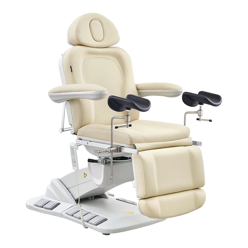 Dream In Reality Fiona Exam Table With Stirrups DIR 8246EBYH-stirrups