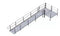 Prairie View MXP Aluminum MODULAR PLATFORM W/ HANDRAILS PVI MXP4X4PLT