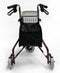 Karman Healthcare R-3600 3 Wheel Rollator with Large 8" Casters , Aluminum, 13lbs R-3600-BL