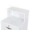 Dream In Reality Valencia LED Reception Desk - Side Storage DIR 4516-1