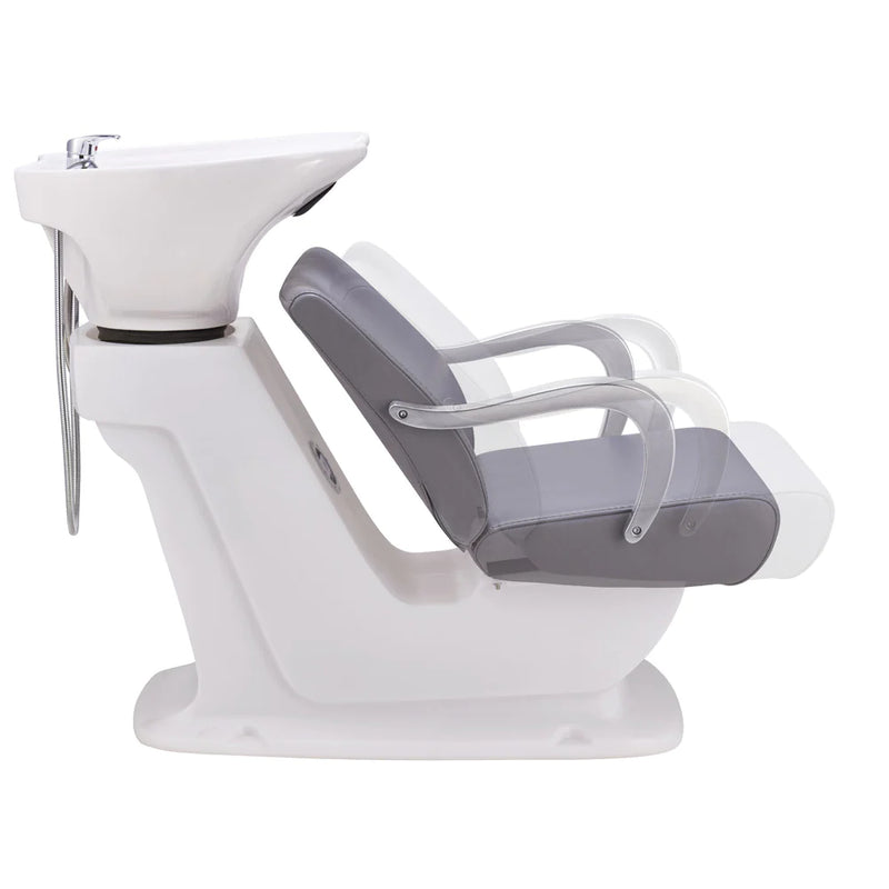 Dream In Reality Beckman Salon Shampoo Unit with Adjustable Seat DIR 7198