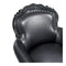 Dream In Reality Black Laurence Vintage Salon Chair DIR 1555