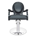 Dream In Reality Black Venture Vintage Styling Chair DIR 1158