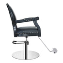 Dream In Reality Black Venture Vintage Styling Chair DIR 1158