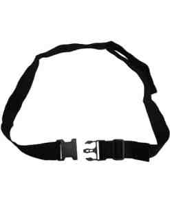 Karman Healthcare Black Seat Belt With Plastic Clamp and Easy To Adjust SB22