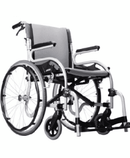 Karman Healthcare Star 2 Stylish Light Weight with Fixed Arm and Swing Away Footrests Quick Release Axles KM1514Q16S