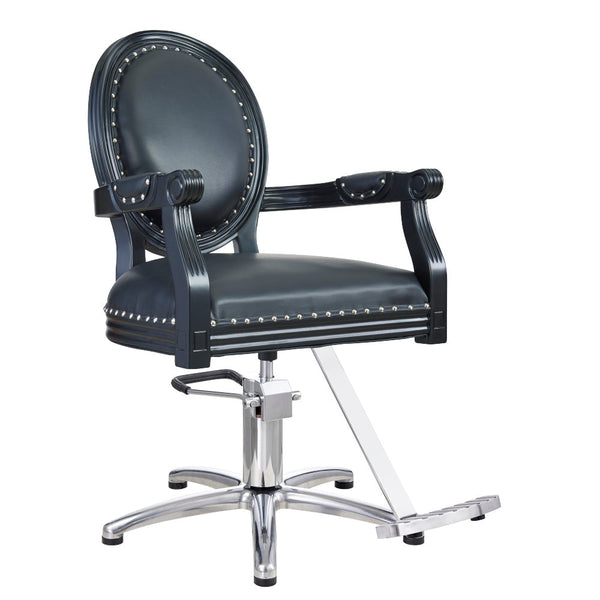 Dream In Reality Black Venture Vintage Styling Chair DIR 1158