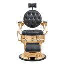 Dream In Reality Princeton Barber Chair - Gold DIR 2726