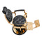 Dream In Reality Princeton Barber Chair - Gold DIR 2726