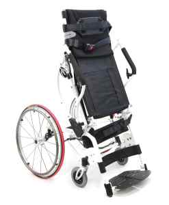 Karman Healthcare XO-55 Manual Propel Manual Standing Wheelchair Pure White XO-55